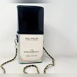 Creative Nail Polish Bottle Shaped Purse